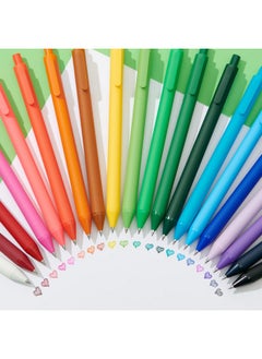 Kaco Pure Gel Pens Color Ink 20 Pieces Assorted 0.7 Mm, Medium Point, Aesthetic Cute Stationery Pens For Journaling Note Taking Pens (20 Colors)  - Image 1