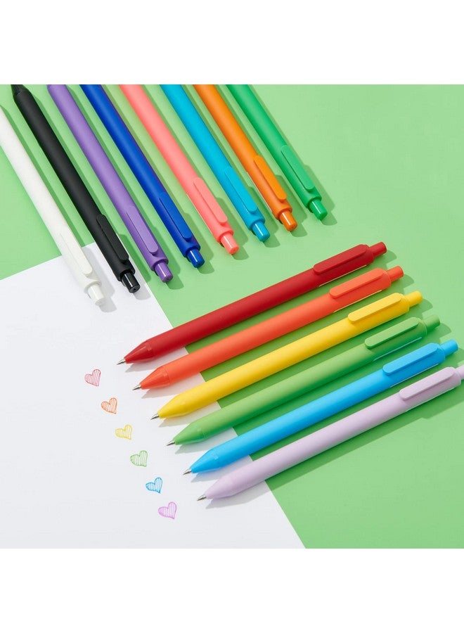 Kaco Pure Gel Pens Color Ink 20 Pieces Assorted 0.7 Mm, Medium Point, Aesthetic Cute Stationery Pens For Journaling Note Taking Pens (20 Colors) - Image 2
