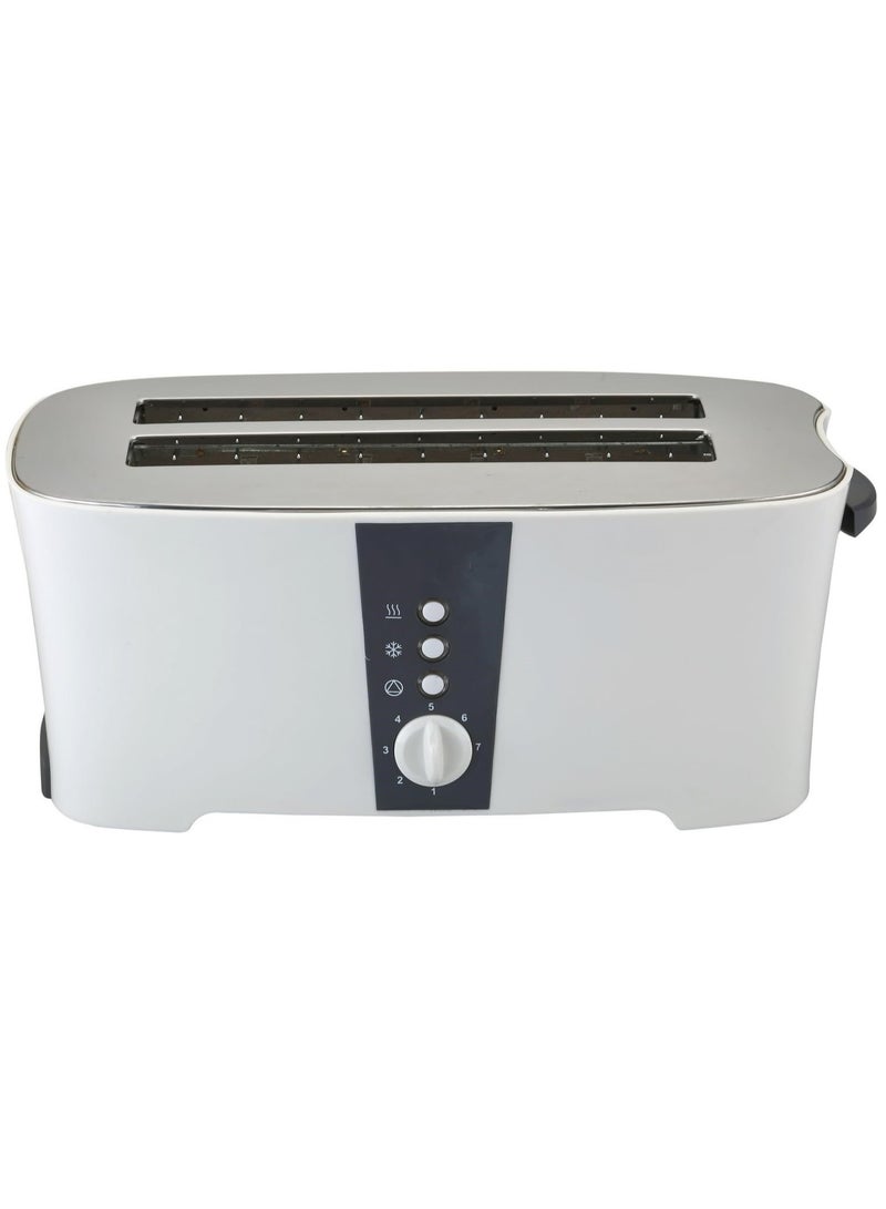1350W 4 Slice Cool Touch Toaster With Electronic Browning Control White ET124 B5  - Image 1