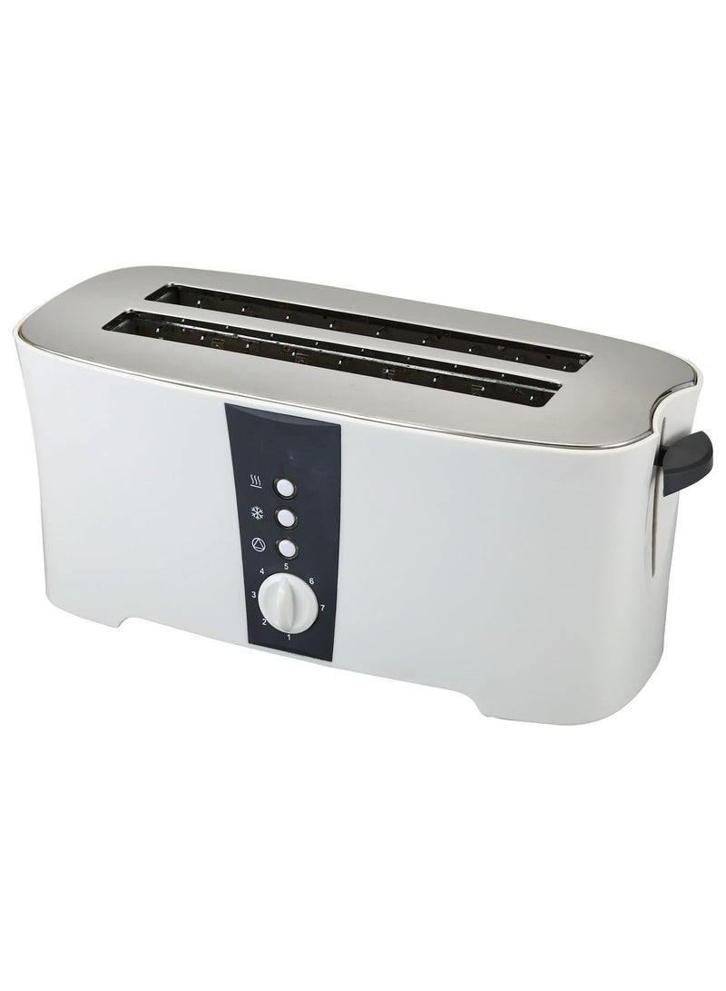 1350W 4 Slice Cool Touch Toaster With Electronic Browning Control White ET124 B5  - Image 2
