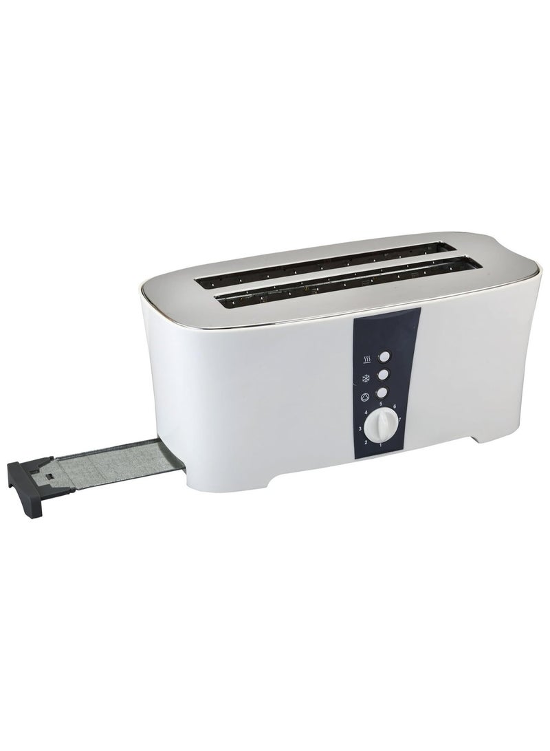 1350W 4 Slice Cool Touch Toaster With Electronic Browning Control White ET124 B5  - Image 5