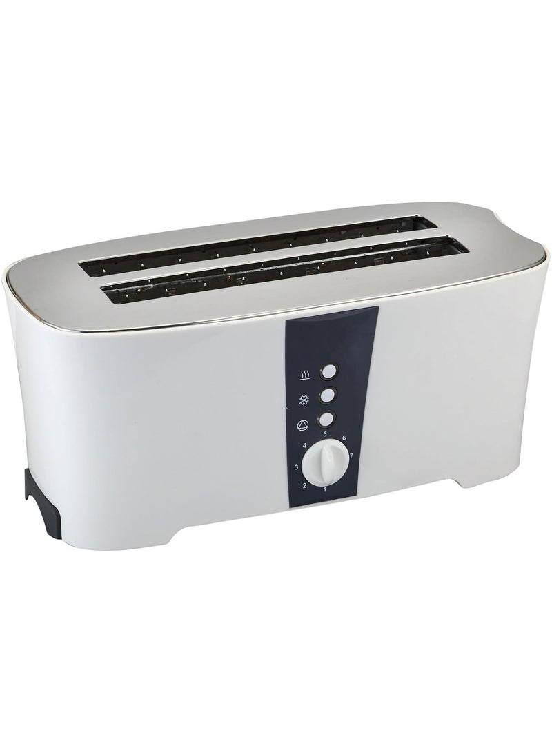 1350W 4 Slice Cool Touch Toaster With Electronic Browning Control White ET124 B5  - Image 4