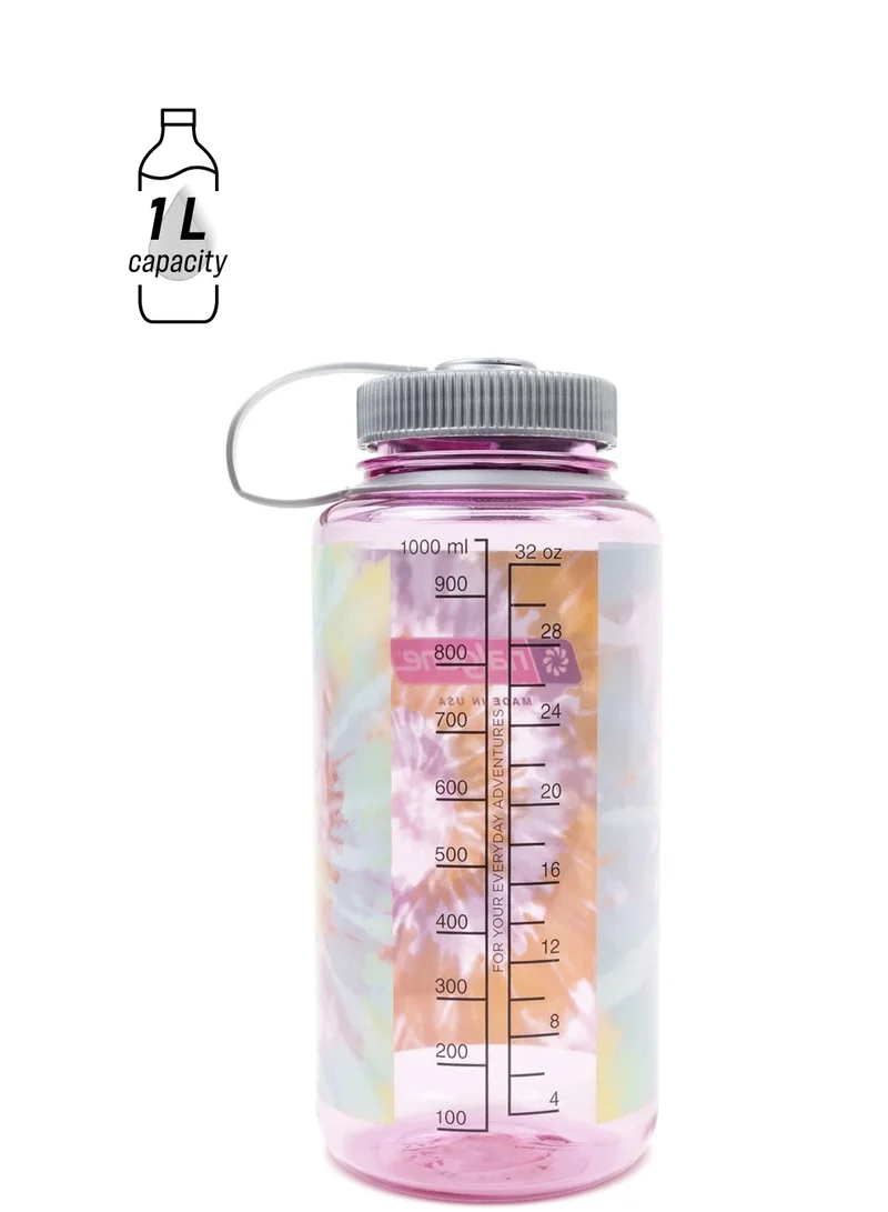 Nalgene Nalgene USA 1L WM Cosmo w/Platinum Tie Dye Tritan Renew Bottle