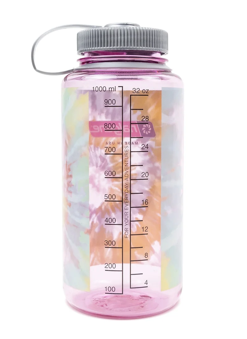 نالجين زجاجة Nalgene USA WM Cosmo سعة 1 لتر مع صبغة التعادل البلاتينية Tritan Renew