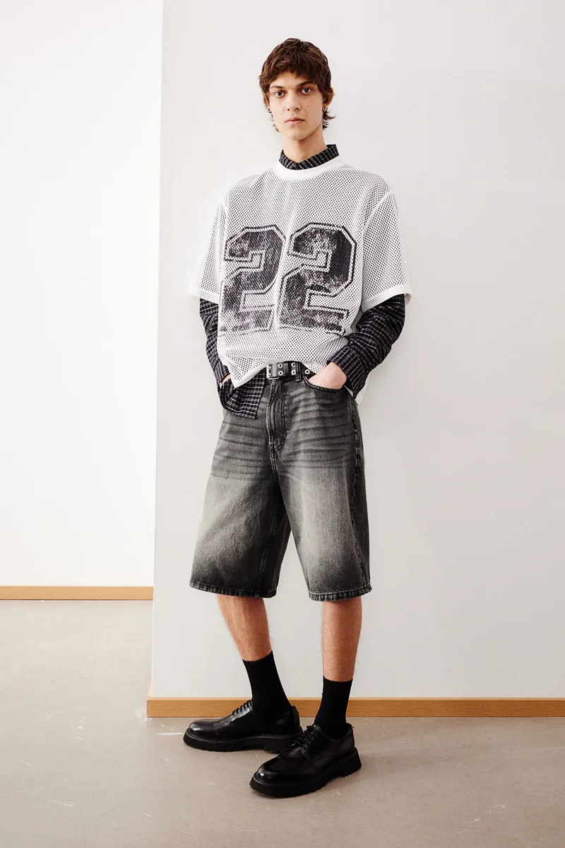 H&M Baggy Denim shorts