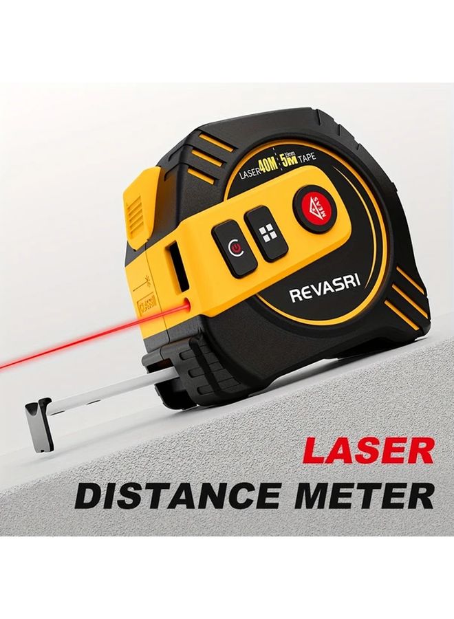 Revasri 2 In 1 Laser Measuring Tool 131ft 40m Laser Distance Meter And Tape Measure - Image 2