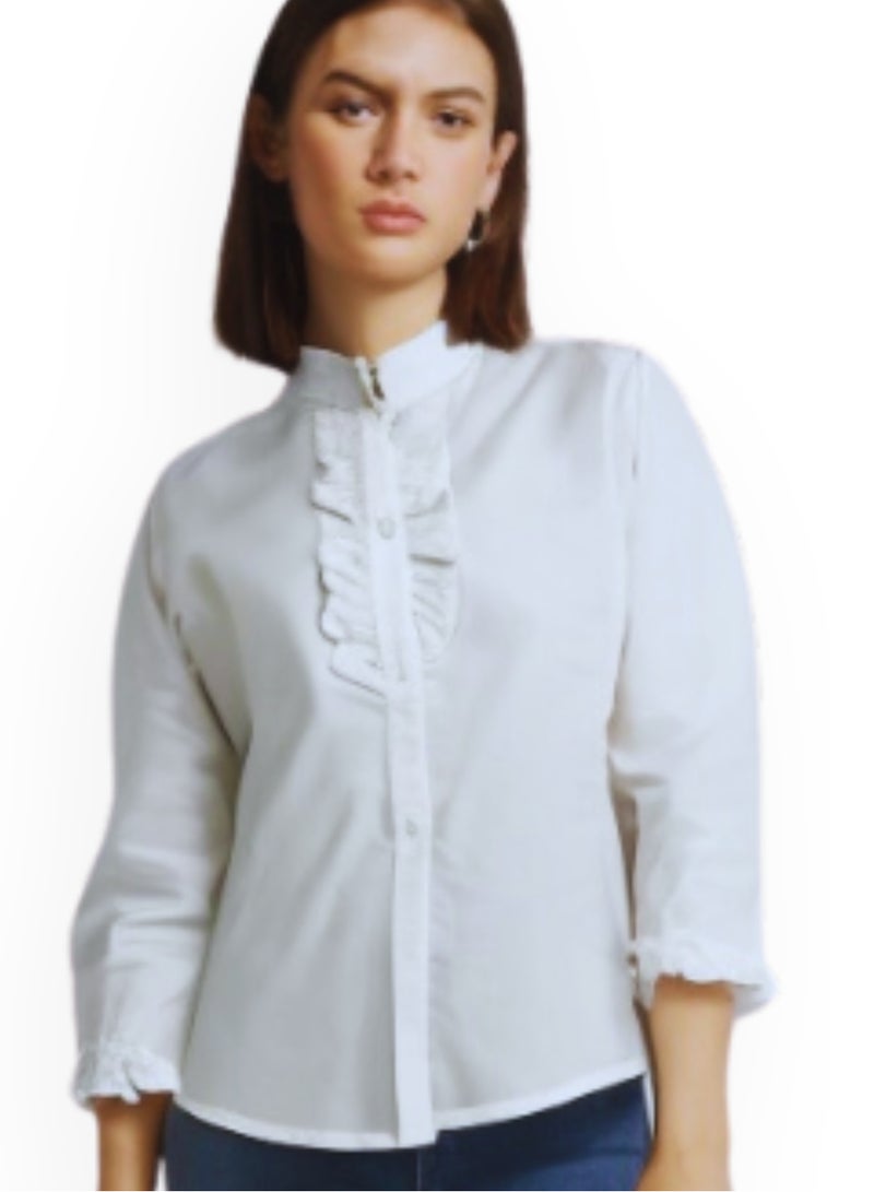 Generic white school shirt for girls - Image 1