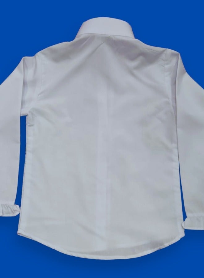 Generic white school shirt for girls - Image 3