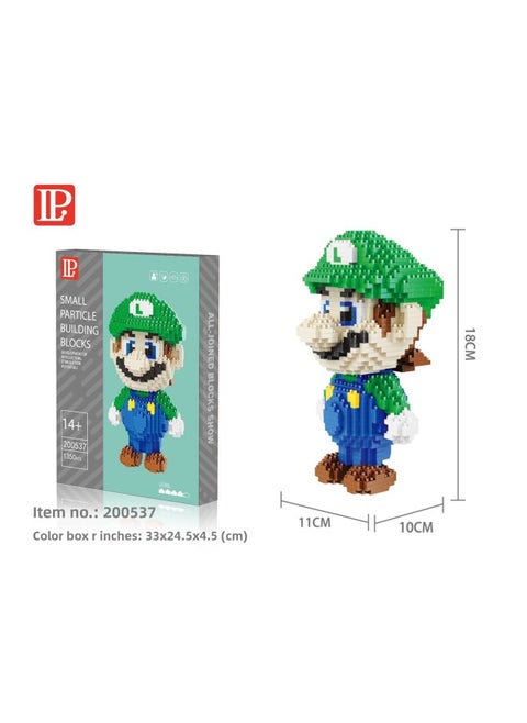 LP Cartoon Image Small Particle Building Block Series Model Mosaic Building Block Toy Animation Animal Cross-border-Color:200537