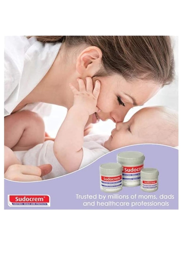 Sudocrem Sudo.crem Original Fresh Antiseptic Healing Rash Cream Value Pack 3 x 125g  - Image 3