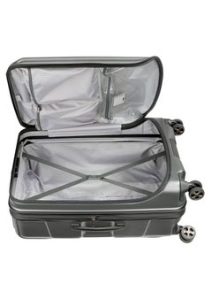DELSEY Paris Cruise 70cm Hardcase 4 Double Wheel Check-In Luggage Trolley Platinum  - Image 5