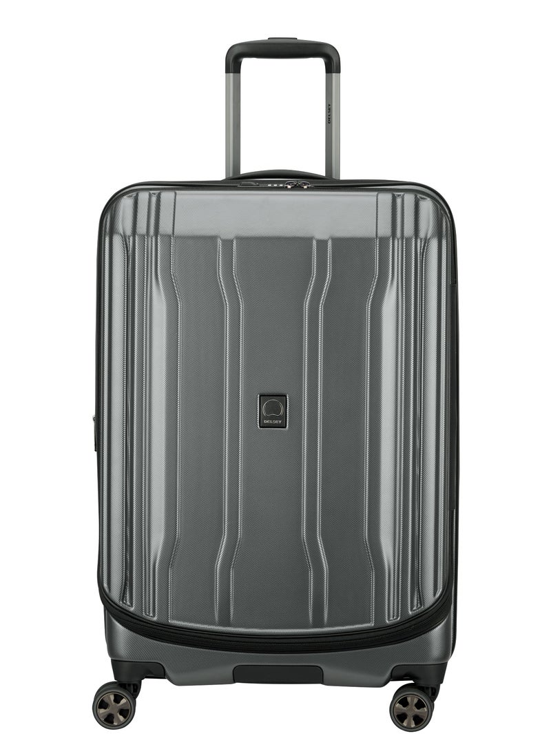 DELSEY Paris Cruise 70cm Hardcase 4 Double Wheel Check-In Luggage Trolley Platinum  - Image 1