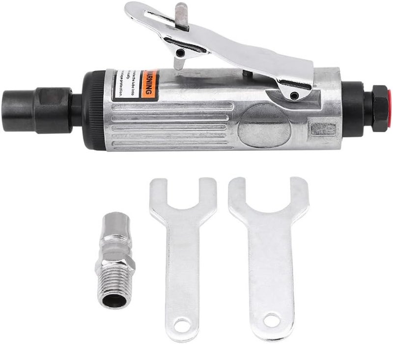 klarako 1/4Inch Pneumatic Air Die Grinder Grinding Kit Polishing Engraving Tool 90PSI - Image 1