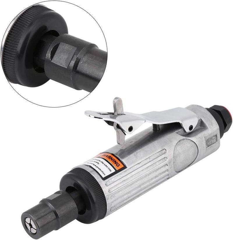 klarako 1/4Inch Pneumatic Air Die Grinder Grinding Kit Polishing Engraving Tool 90PSI - Image 4
