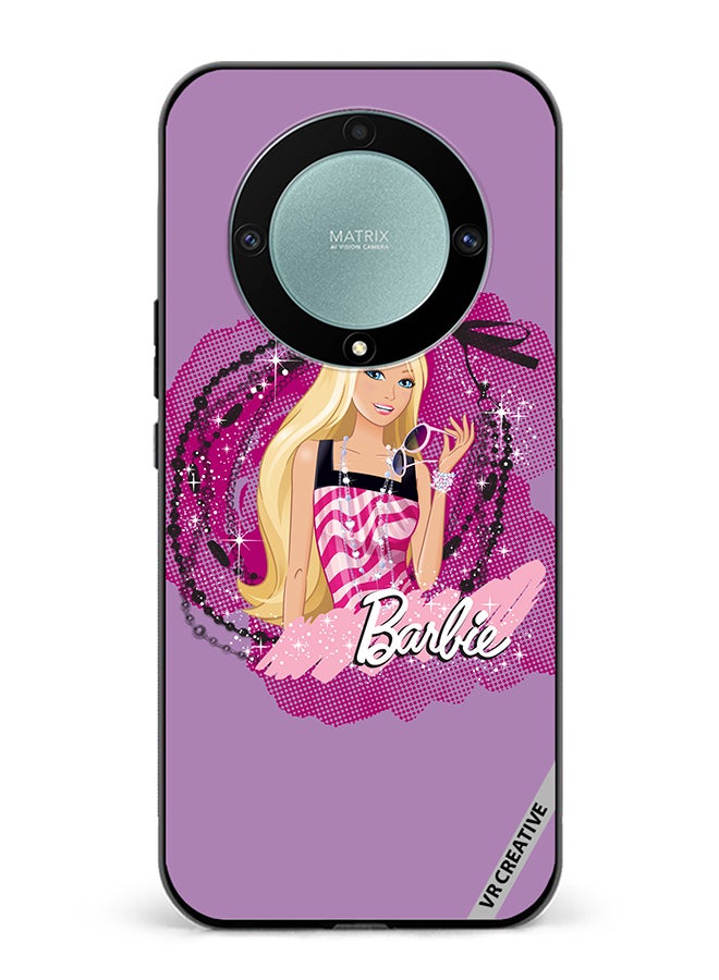 VR CREATIVE Protective Case Cover For Honor X9b Logo Barbie Design Multicolour - Image 1
