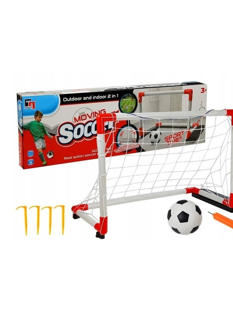 Generic Soccer Mini Electrical Goal with Football Cage - 628-68  - Image 1