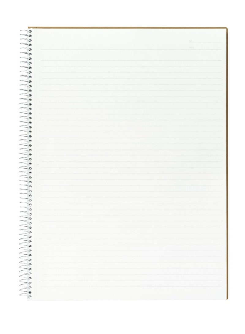 Maruman 80-Sheet Ruled Spiral Notebook A4 Size - Image 2