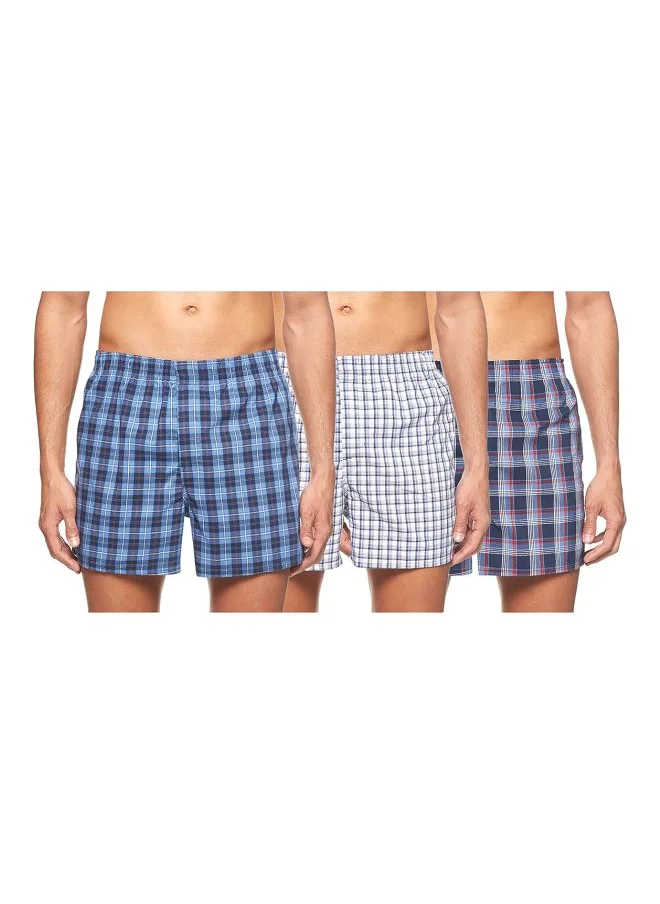 هينز Hanes Ultimate Mens Woven Boxers