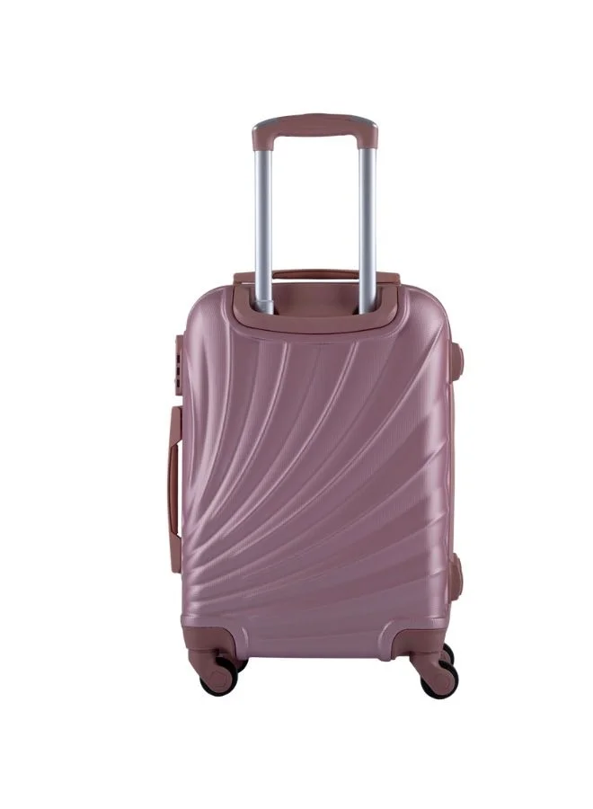 LIMRA Travel bags consisting of 2 luggage bags with a solid and strong design, size 24"16" inches Rosegold