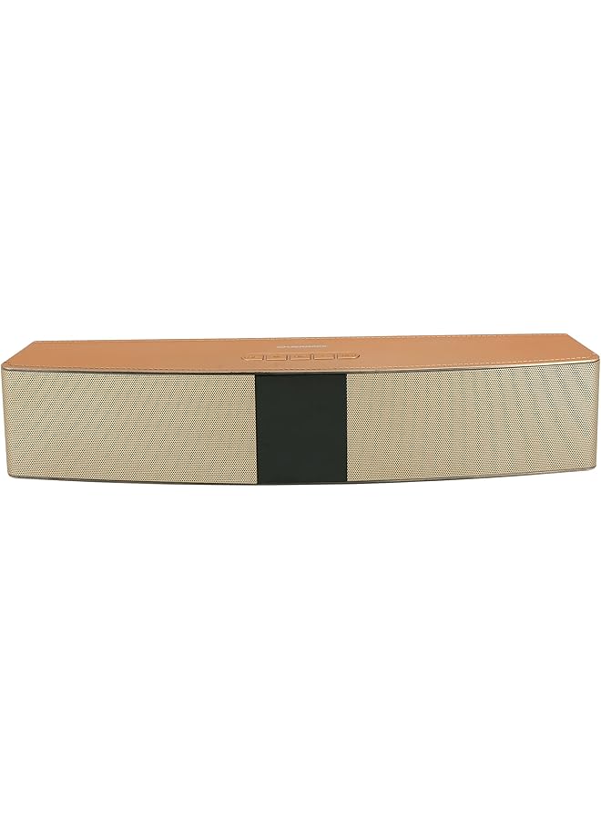 Olsenmark Portable Wireless Speaker Powerful Bass Bluetooth Speaker 5.0 With Light Bt Call Usb Tf Fm Aux Top Mounted Controls Ideal For Parties Movies Playing Games And More 2 Years  - Image 1