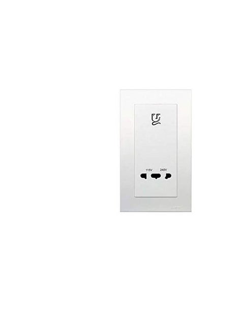 Schneider Vivace 115/240V Shaver Socket - KBT727V