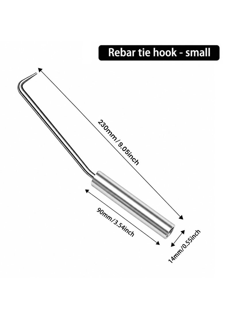 DEFAONS Stainless Steel Hook Pick Tool 16941, Precision Curved Hook Scraper Tool for O Ring Seal Removal, Automotive Oil Seal Picker, Gasket Removal Hook, Mechanical Repair Hand Tool for Garage Workshop and Industrial Maintenance. - Image 3