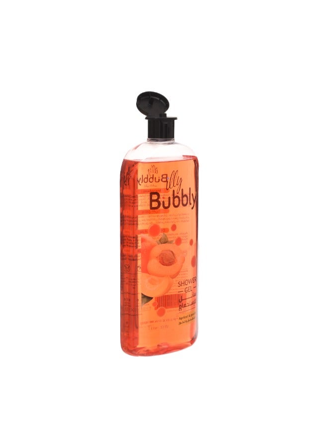 illy Bubbly illy Bubbly Apricot &Peach Shower Gel 1L/  - Image 2