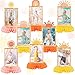Lcnjscgo 8PCS Boho Sun 1st Birthday Honeycomb Centerpieces First Trip Around The Sun Party Supplies One in the Sun Hippie Rainbow Table Toppers for Baby Boys Girls Sunshine Birthday Decorations - Image 2