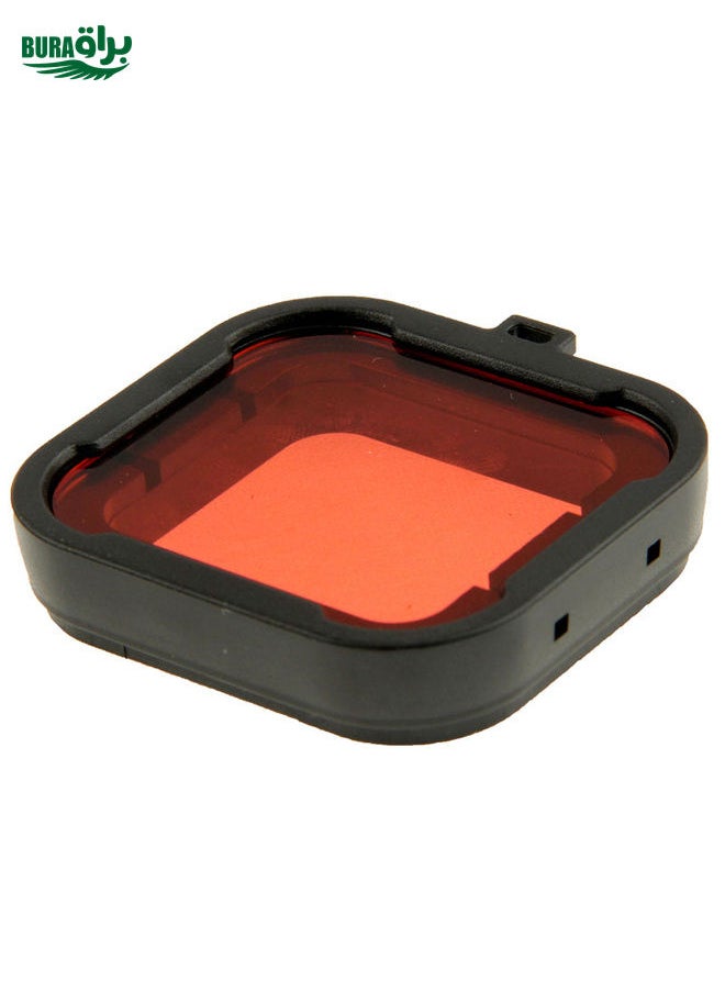 Polar Pro Aqua Cube Snap-on Dive Housing Filter for GoPro HERO4 /3+(Red)
