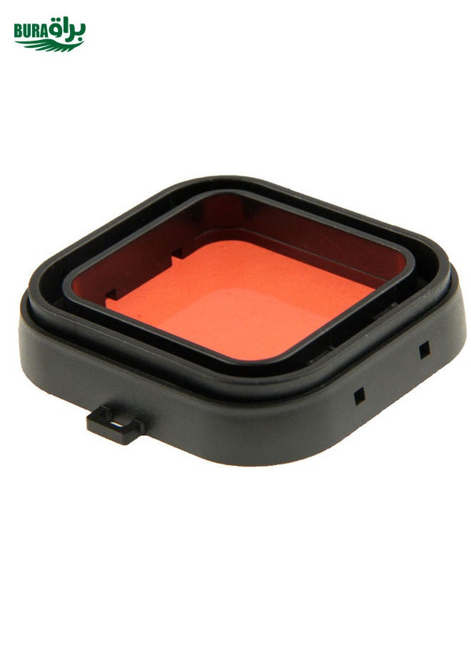 Polar Pro Aqua Cube Snap-on Dive Housing Filter for GoPro HERO4 /3+(Red)