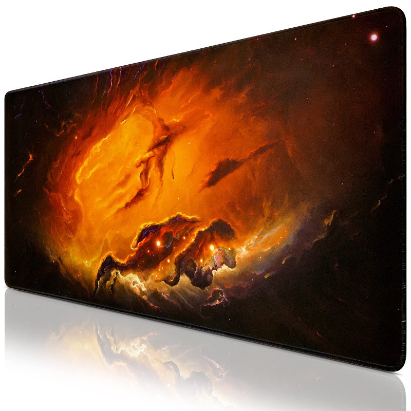 Canjoy Gaming Mouse Pad, Large Extended Mouse Pad Big Computer Mousepad for Home Office Gaming Work 31.5x15.7inch - Image 1