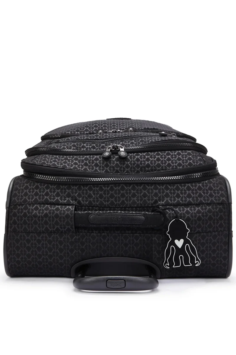 Kipling  New Youri Spin Medium Expandable Wheeled Female Luggage - Signature Emb  | Best Price UAE