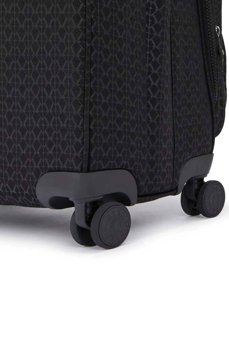 Kipling  New Youri Spin Medium Expandable Wheeled Female Luggage - Signature Emb  | Best Price UAE