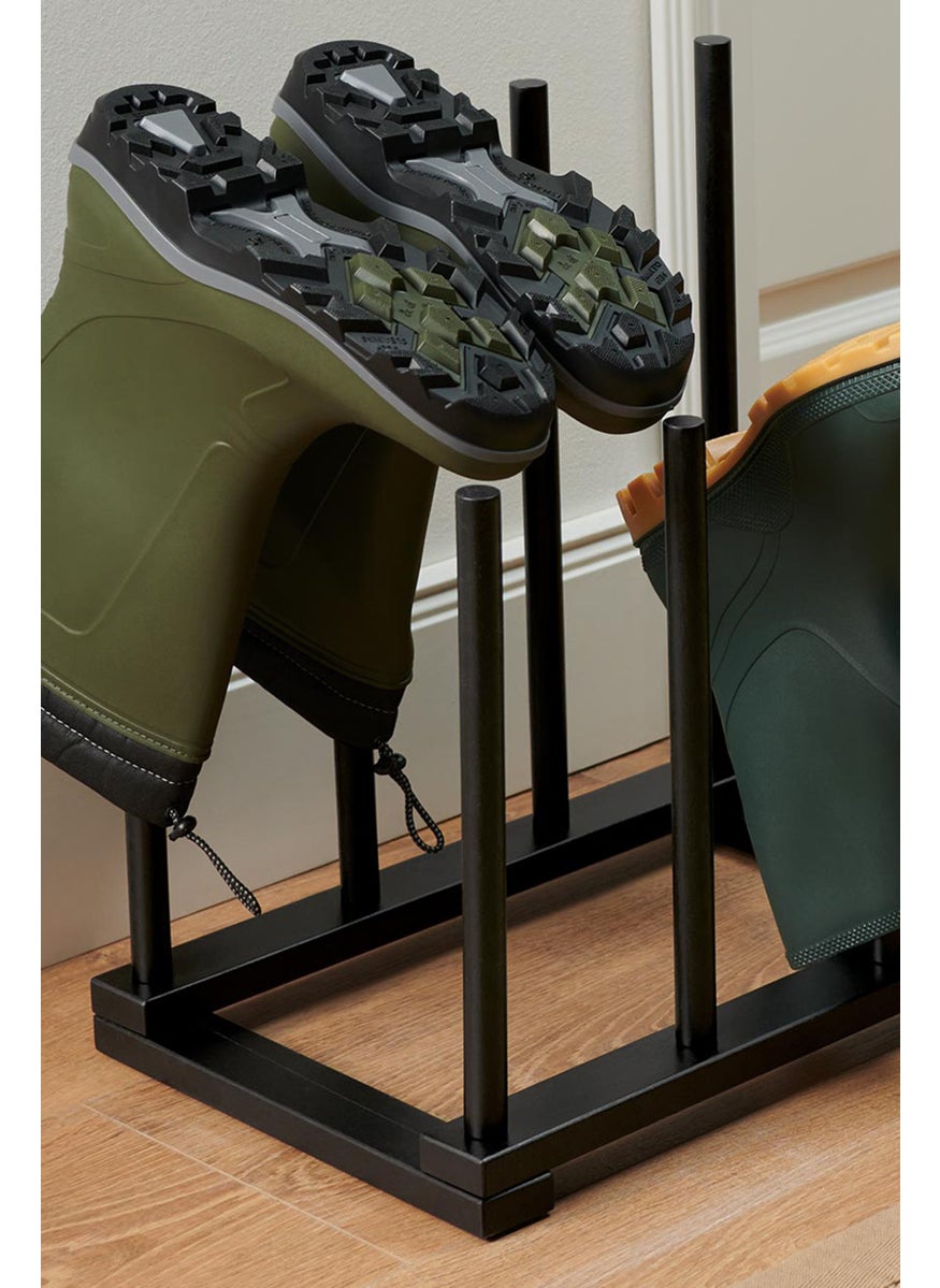 Tchibo Wooden Boot Holder, Black  - Image 1