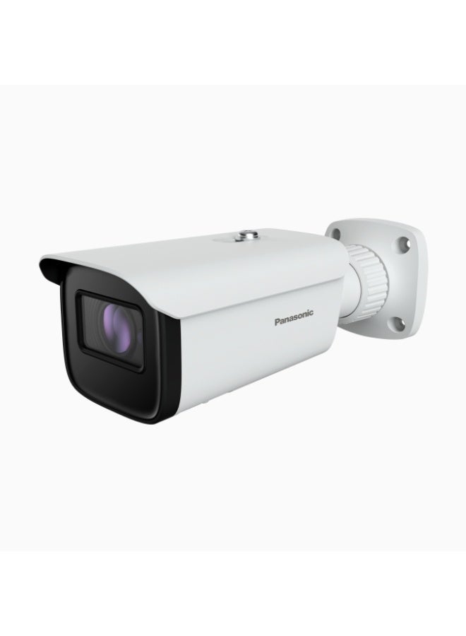باناسونيك كاميرا بولت خارجية شبكة IP بدقة 5MP (1624P) وعدسة ثابتة بزاوية 3.6 مم مع تحليلات متقدمة، رؤية ليلية ذكية بالأشعة تحت الحمراء، حدث ذكي، كشف الوجوه | PM-VB5ULFR-W - Image 2