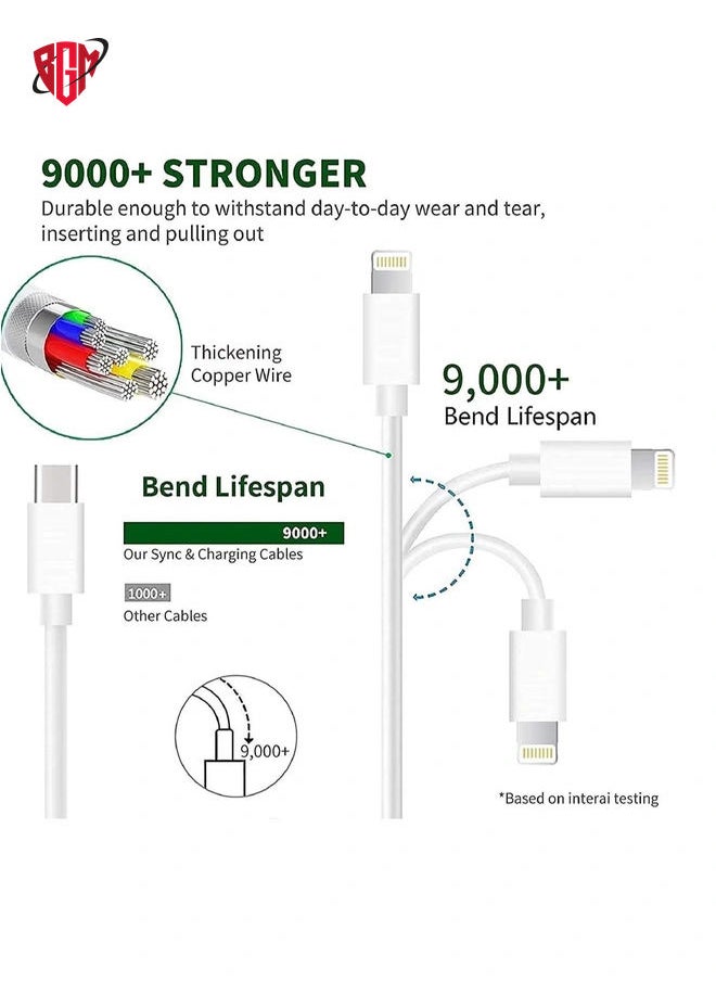 BGM - iPhone Fast Charger CableApple MFi Certified‘20W PD USB C Wall Charger Type C Power Adapter Lightning Cable Fasting Charging Plug Compatible with iPhone 12/12 Pro/11/XS/Max/XR/X/8 Plus/SE Pad - Image 1