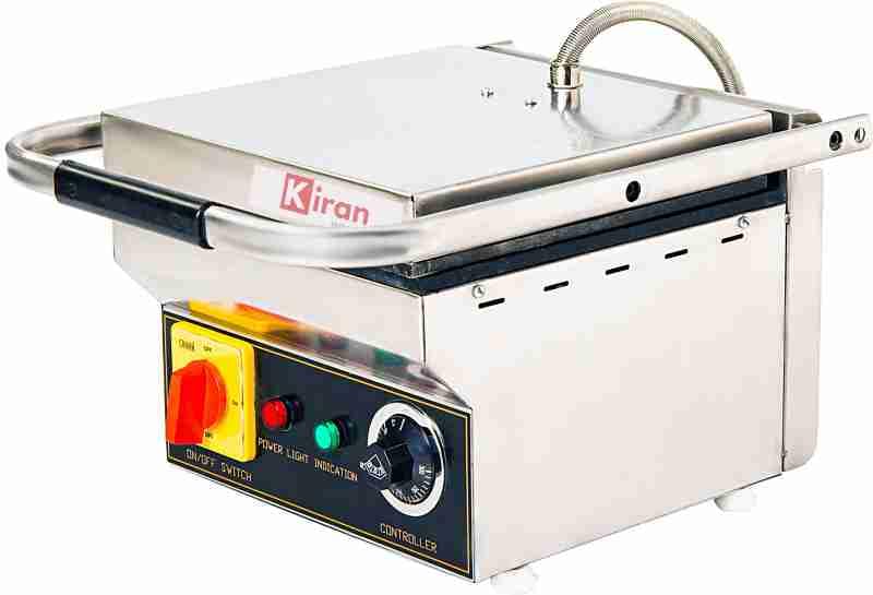 KIRAN ENTERPRISES KIRAN ENTERPRISES Premium Range 2 Step 4 Slice Sandwich Griller For Hotels And Restaurants 2500 Watts White  - Image 1