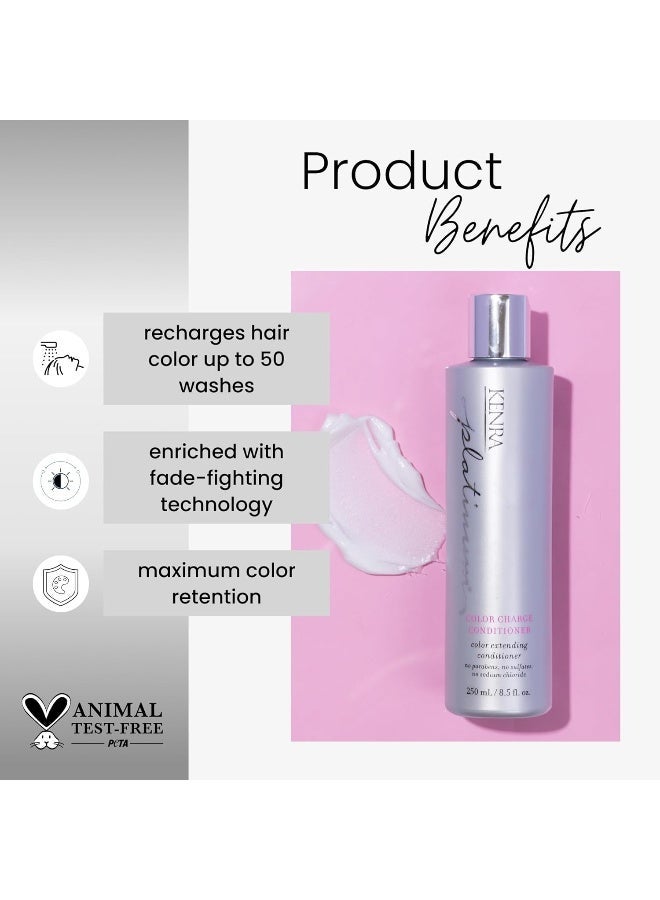 كينرا بلسم شحن ملون بلاتينيوم للجنسين 31.5 أونصة - Image 2