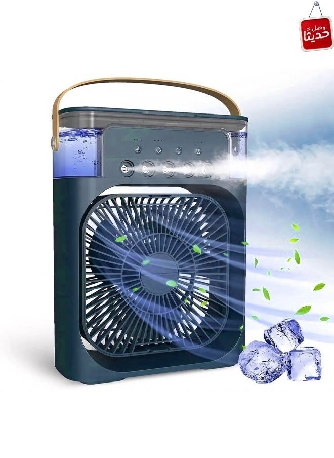 Cady One Mini Air Cooling Fan with 500ml Water Tank 3 Wind Modes 3 Spray Modes 7 Colors USB Rechargeable  - Image 1