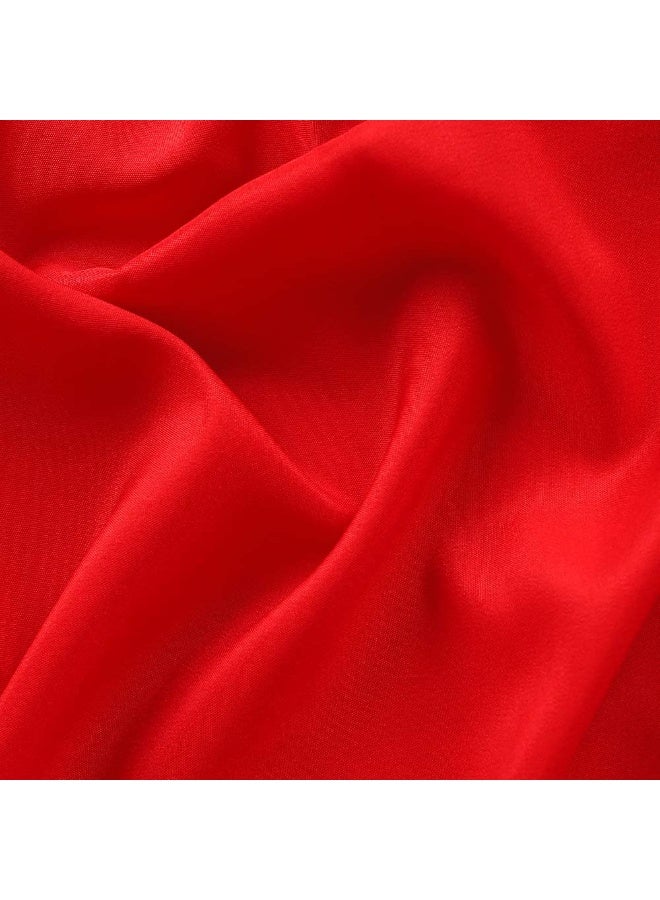 3*6m Collapsible Backdrop Photo Booth Background Polyester Cotton Backdrop for YouTube Video Recording Photography Video Television Screen Birthday Wedding Party (Red) - Image 2