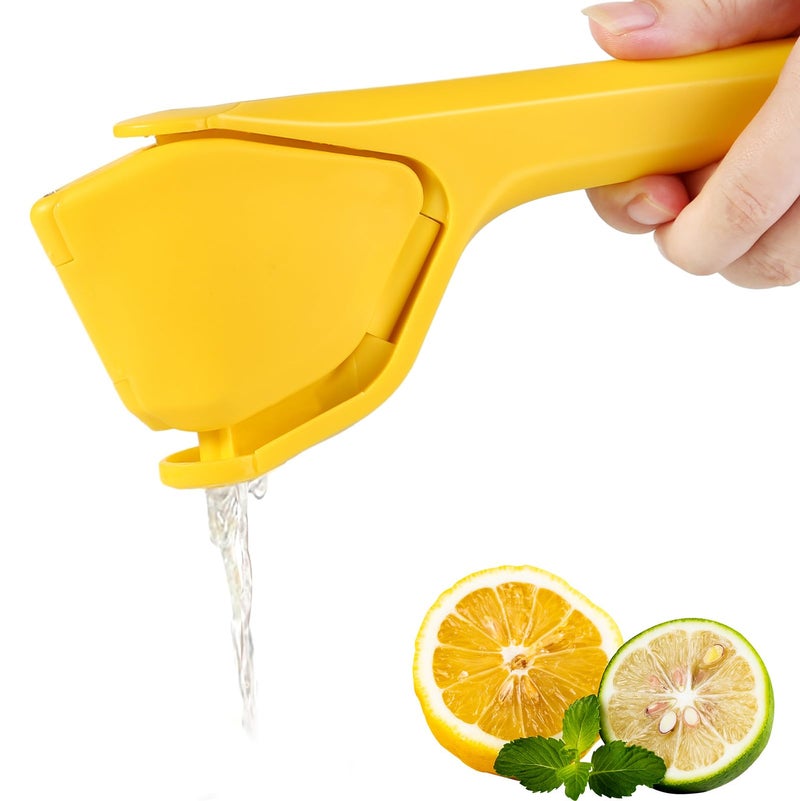 ToGeeKa Lemon Squeezer, Effortless Manual Flat Lime Juicer Squeezer, Hand Citrus Press, Folds Design For Saving Space Storage, Easy to Make Juice From Lemon, Lime, Cirtus, Orange, Fruits - Image 3