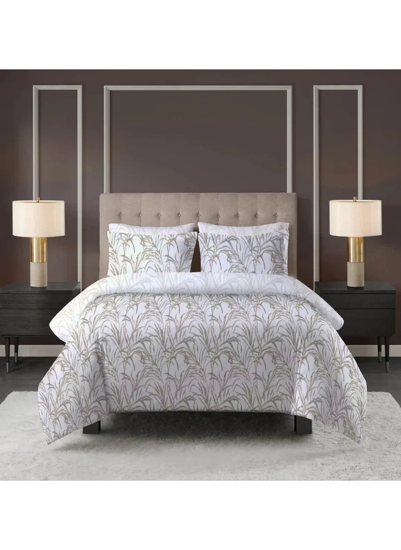 Varessa VARESSA DALMAU 100% COTTON PRINTED KING DUVET COVER SET (4 pcs)