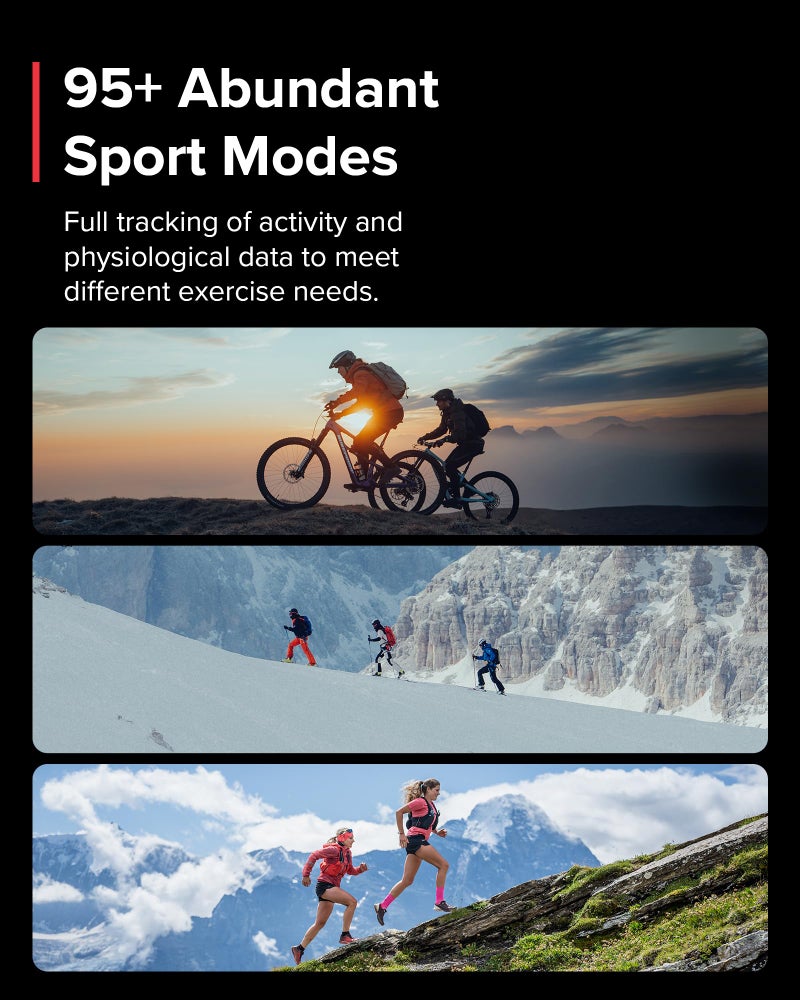 Suunto ساعة SUUNTO العمودية الشمسية الرياضية مع GPS، ساعة جري ببطارية تدوم 60 يومًا، ساعة ذكية متعددة الرياضات مع شاشة تعمل باللمس، دعم متقدم لصحة القلب والتعافي، نظام تحديد المواقع العالمي المزدوج، خريطة عالمية غير متصلة، تيتانيوم كانيون - Image 3