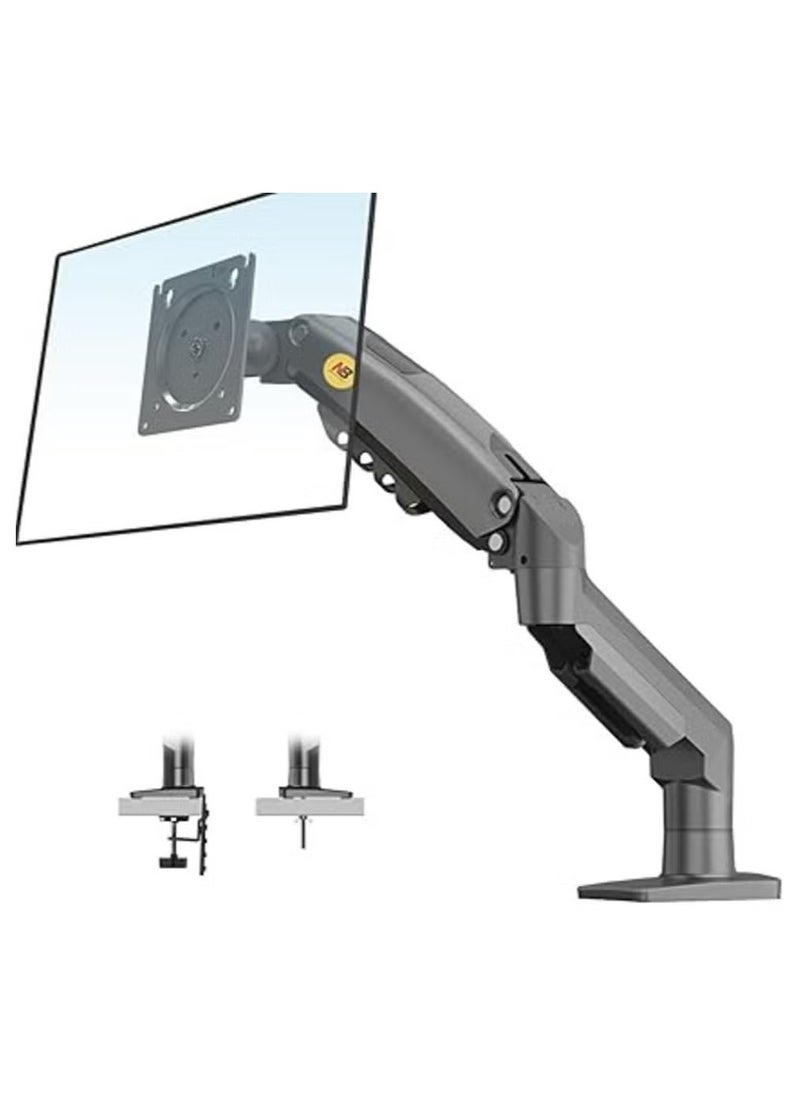 NB - F80 Monitor Mount - Adjustable Desk Stand for 4.4 to 19.8lbs Computer Monitors with Tilt, Rotation, and Swivel Function – Ergonomic Mount for Home Office, Gaming, or Workstations - Image 1