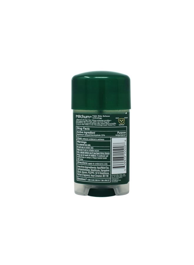 Mitchum Power Gel Antiperspirant Deodorant - Unscented - Net Wt. 2.25 OZ (63 g) - Pack of 3 - Image 4