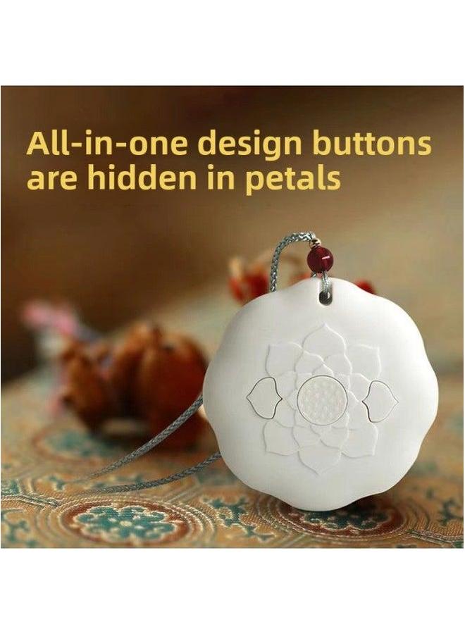 High Sound Quality Music Player Meditation Key Pendant Decompression Machine-Body Color:Red Empty Machine With Heart Insert Card-Memory Capacity:512MB - Image 4