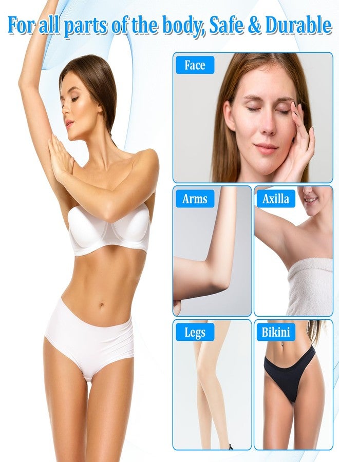 SHENLIU 1200 Pcs Wax Strips Non Woven, 7.67 x 2.63 Inches Large Skin Body Facial Hair Removal Soft Bikini Waxing Strips Paper for Women Men Arm Leg Underarm Face Eyebrow Armpit Chest Back - Image 4