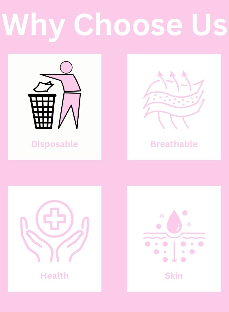 MiMi & BeiBei 100Pcs Bouffant Caps Surgical Head Caps Bouffant Non Woven Cap Dustproof and Disposable Caps Non Woven Shower Caps Disposable Hair Nets Surgical Caps Pink - Image 3
