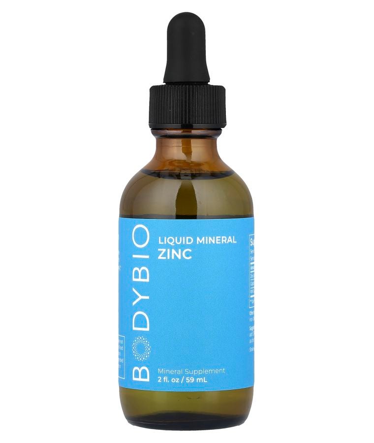 BodyBio Liquid Mineral Zinc 2 fl oz (59 ml)