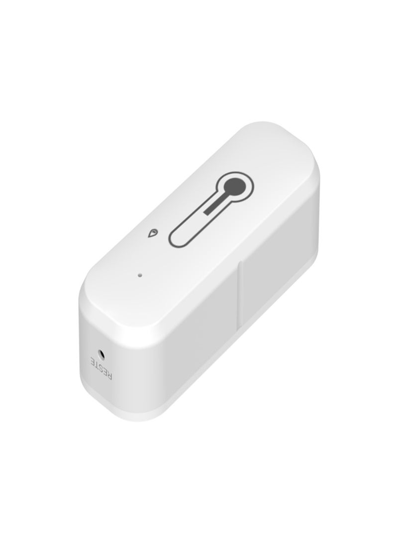 تويا مستشعر درجة الحرارة والرطوبة Tuya Wifi، تطبيق ربط ذكي، تحكم ذكي، تذكير بالهاتف المحمول، جهاز مشترك، جهاز مراقبة درجة الحرارة والرطوبة الذكي، قطعة واحدة، يتم الشحن بدون بطاريتين AAA* - Image 5